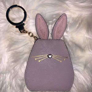 Kate Spade bunny key chain